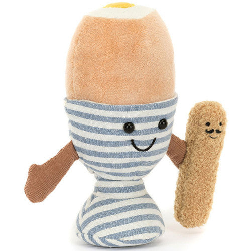 Jellycat Amuseables Eggetha Egg and Lance Soldier